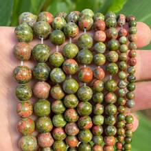 藍晶鬆動串珠隔片手環DIY首飾製作,中性配件 - 綠色 - 查看 7