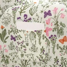1 bộ/4 chiếc Vỏ bọc ghế bành, Vỏ bọc ghế dài co giãn, Vỏ bọc ghế sofa chức năng Chivas, Bảo vệ đồ nội thất mềm mại cho một chỗ ngồi, Vỏ bọc ghế dài phong cách hoa thanh lịch để trang trí nhà cửa, Một vỏ bọc tựa lưng, Một vỏ bọc ghế, Hai tay vịn - trắng - Xem 3