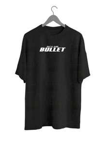 The Skyline Bullet Streetwear T-Shirt Unisex 100% Cotton Fast Shipping! Various Colors - màu đen - Xem 2