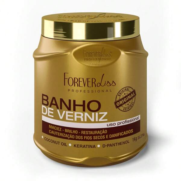 FOREVER LISS Máscara Banho De Verniz Forever Liss 1Kg