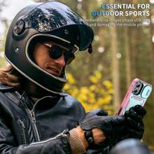 [滑动窗口系列] 兼容 Apple 16 15 14 13 12 11 Pro Max Plus XS Max 8 Plus 系列，适用于 Galaxy S24 S23 S22 S21 Plus Ultra A14 A15 A16 A26 A35 A55 A56 三合一重型防摔支架手机壳，带滑动窗口保护，防水防震防刮 - 綠色 - 查看 6