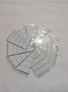 100pcs Solid Color Thermal Transfer Printing Paper Stickers Self-Adhesive 20*70mm/40*80mm/100*100mm Barcode Labels Scale Paper Thermal Printer Paper,Christmas - White - View 1