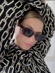 1 chiếc kính mắt mèo thời trang dạo phố cổ điển dành cho nữ, trang phục cơ bản hợp thời trang thu đông cho phụ nữ, quần áo công sở, quà tặng thường ngày, phụ kiện đi biển cho phụ nữ, kính râm thời trang - Nhiều màu - Xem 12