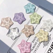 8 Stücke Kühlschrankmagnet mit Herzsternen Welleneffekt, lustige Kühlschrankmagnete, Dekoration für Küche, Esszimmer, Büro-Whiteboard, Spind und Geschirrspüler - einzigartige Urlaubsgeschenkideen, süße Kühlschrankmagnete mit lustigen Designs - gemischte Farben - Übersicht 9