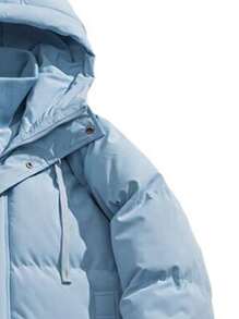 Men's Winter New Solid Color Padded Coat