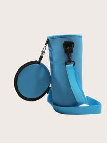 1 件通用杯子保护套 - 户外运动爱好者的运动水瓶配件 - 带肩带和迷你储物袋，适合露营、徒步旅行和旅行的水瓶套 - 彩色 - 查看 15