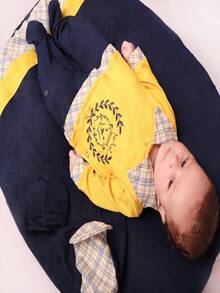Maternity Outfit For Boy Arthur Yellow 04 Pieces Baby Clothes - Màu vàng - Xem 3