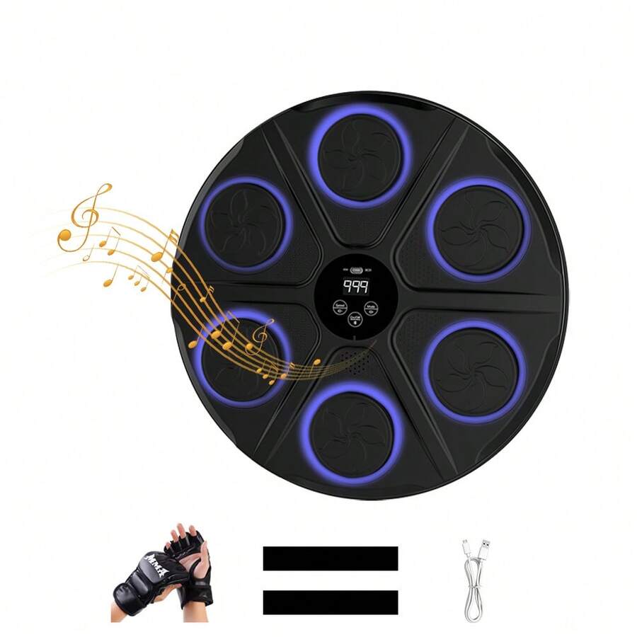 Upgrade SixTarget Intelligent Wireless Music Boxing Machine, Wall