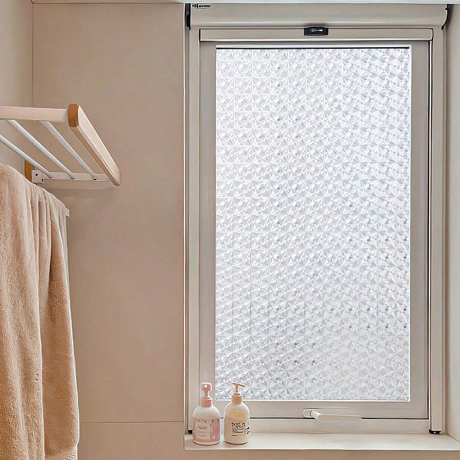 Glass Window Film, Frosted Privacy Glass Film, Matte Translucent Non