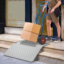 Threshold Ramp Wheelchair Ramp Threshold Ramp, Aluminum Ramp Wheelchair, Threshold Bridge Non-Slip, Curb Ramp Portable With Handles, Load Capacity 270 Kg - 100 X 70 X 10 cm - View 9