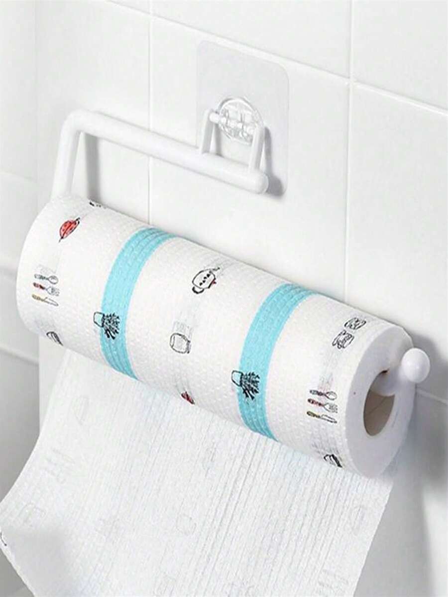 Plastic Paper Towel Holder Rack Surface Mount Kitchen Roll