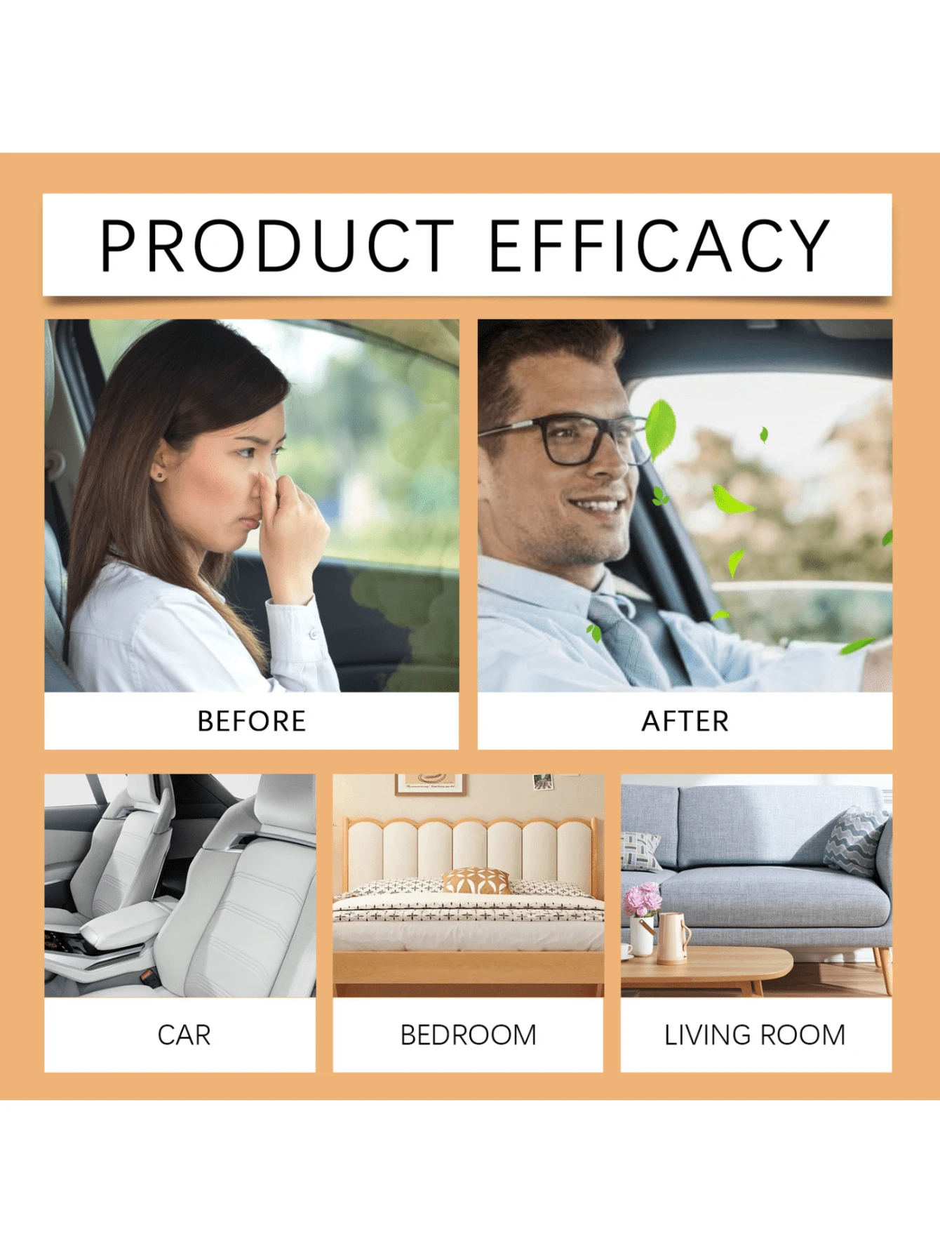 Dragon Scent Solid Car Air Freshener, Removes Odor, Fresh And Gentle