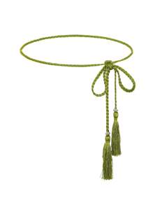 1 pieza Cuerda casual para la cintura de mujer, decoración de cinturón simple y elegante, adecuado para combinar con vestidos largos o camisas en atuendos diarios de verano, escuela, otoño, Halloween