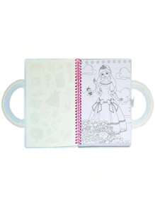 Princesses Coloring Book Suitcase With Stickers - 彩色 - 查看 6