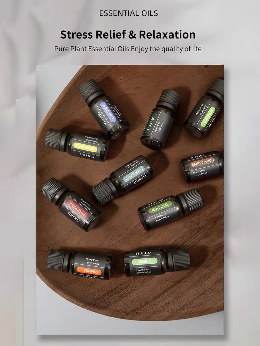 10ml 100 Natural Essential Oil, Used To Improve Home Environment
