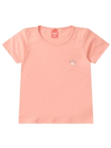 Children's Summer Set Girl Crown Iaia Blush Girl's Summer Clothes New Launch Teen Kids Fashion - 淺粉色 - 查看 2