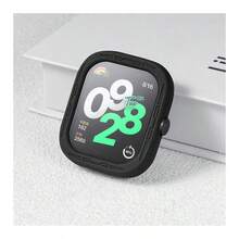 1pc Starlight Color Soft Silicone Protective Case, Compatible With Redmi Watch, Available In White, Black, Pink, Light Gray, Yellow, Dark Gray, Dark Green, Dark Blue, Mint Green, Purple