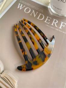 7 齿和 3 齿现代简约发夹，多功能美发工具，提升女性的美丽 - 彩色 - 查看 4