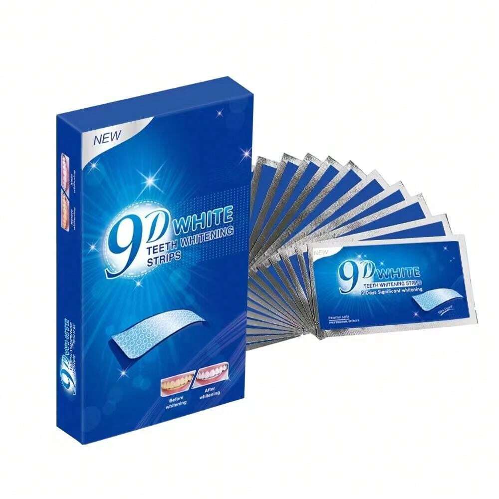 Whitening Teeth Sticker 9D Teeth Sticker Helps Remove Smoke Stains