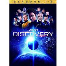 Star Trek Discovery: Seasons 1-3  [DIGITAL VIDEO DISC] Boxed Set, Dolby, Dubbed, Slipsleeve Packaging, Subtitled, Widescreen, Ac-3/Dolby Digital - Multicolor - View 1