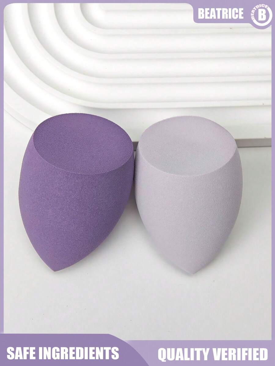 1/2pcs Beauty Blender, Makeup Sponge Set, Suitable For Blending