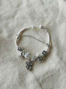 Pulseira De Aco Prata e Vivara Feminina