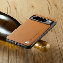 适用于 Pixel 8 Pro 的通用手机壳，全保护防摔哑光昆仑皮革薄硅胶软壳，适用于 Pixel 7 Pro、Pixel 6a、Pixel 9 Pro、Pixel 5/5a、Pixel 4XL - 綠色 - 查看 2