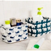 Foldable Large Storage Basket For Clothes, Dirty Laundry, Toys, Storage Box - Multicolor - View 4