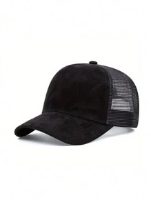 定制徽标新款时尚户外绒面羊毛棒球帽，亲肤质地，男女皆宜的时尚网帽 - A - 查看 15