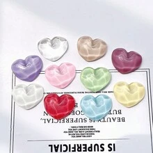 8 Stücke Kühlschrankmagnet mit Herzsternen Welleneffekt, lustige Kühlschrankmagnete, Dekoration für Küche, Esszimmer, Büro-Whiteboard, Spind und Geschirrspüler - einzigartige Urlaubsgeschenkideen, süße Kühlschrankmagnete mit lustigen Designs - gemischte Farben - Übersicht 4