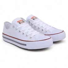 Women's Men's A-Ll Traditional Low Top Classic Sneakers - trắng - Xem 5