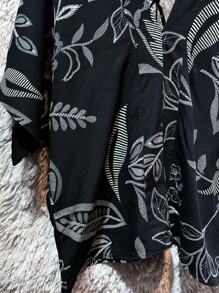 Women Tops - 黑色 - 查看 3