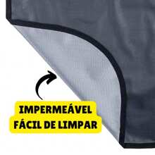 Avental de Cozinha Lavanderia Preto Impermeável Multiuso