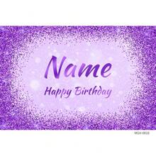 SuzanneHome （定制）1 件个性化黑色/金色/银色/蓝色/紫色闪光涤纶摄影背景，摄影工作室道具，适用于生日派对、男士/女士摄影、成人活动、一周年、周年纪念、返校、退休派对 - 彩色 - 查看 62