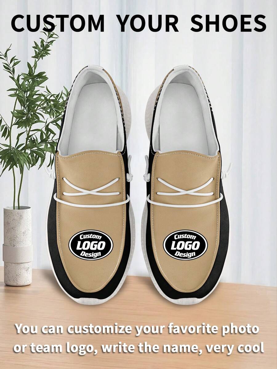 1 Pair New Orleans Baseball Name Custom Loafer Shoes, Personalized Name