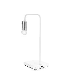 Industrial Retro Table Lamp White With Brushed Finish - 白色 - 查看 3