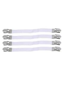 4 Pcs Triangle Bed Sheet Holders Adjustable Elastic Mattress Cover Corner Holder Clip Bed Grippers Suspender Fasteners Straps - Multicolor - View 16