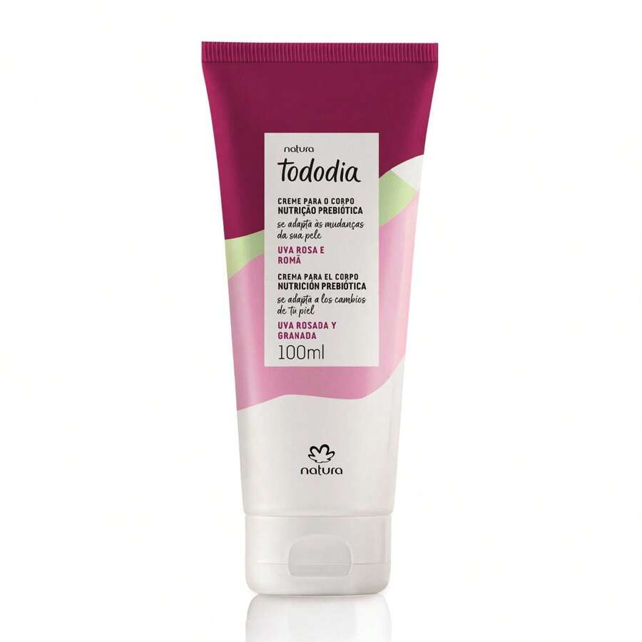 Tododia Grape And Pomegranate Nourishing Body Deodorant Cream 100ml - Natura - Màu Đỏ Sâu - Xem 1