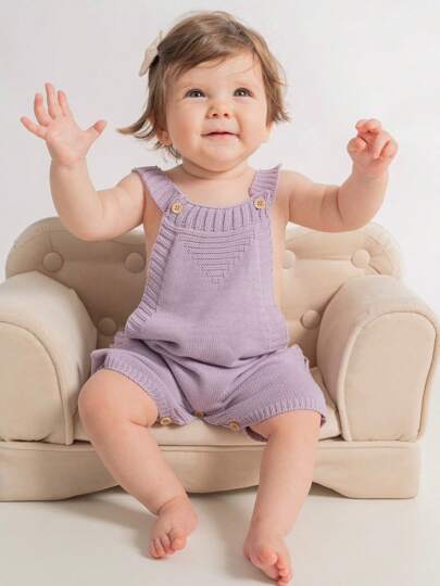 Jardineira Romper de bebê infantil Menino Menina