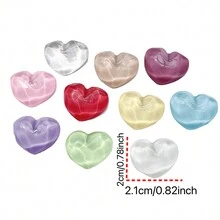 8 Stücke Kühlschrankmagnet mit Herzsternen Welleneffekt, lustige Kühlschrankmagnete, Dekoration für Küche, Esszimmer, Büro-Whiteboard, Spind und Geschirrspüler - einzigartige Urlaubsgeschenkideen, süße Kühlschrankmagnete mit lustigen Designs - gemischte Farben - Übersicht 6