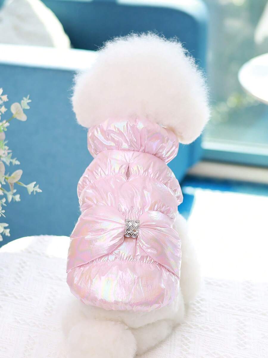 New Dog Coat Vest, Winter Pet Princess Dress Cotton Outfit, Dog Jacket