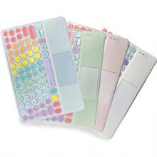 Wireless Bluetooth Keyboard Rechargeable Touch Keypad Keyboard For Android Ios Windows Mini Keyboard - Green - View 3