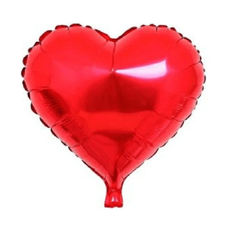 1 Heart Balloon - 22cm - Red - 紅色 - 查看 1