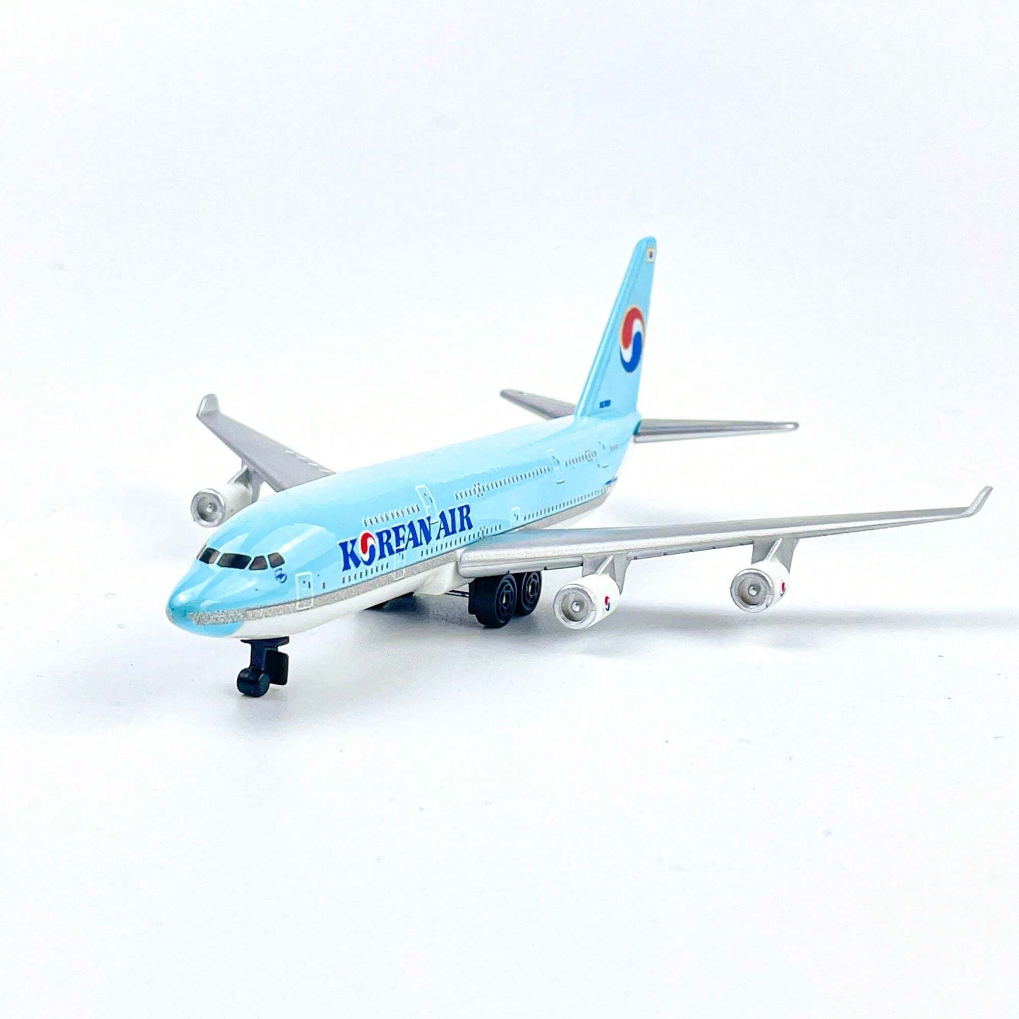Korean Airline Metal Diecast Aircraft Model, With Plastic Wings
