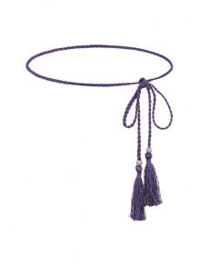 1 pieza Cuerda casual para la cintura de mujer, decoración de cinturón simple y elegante, adecuado para combinar con vestidos largos o camisas en atuendos diarios de verano, escuela, otoño, Halloween
