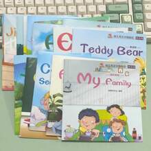 有声读物儿童英语分级阅读绘本 儿童启蒙早教故事书60册 口袋教育教材 英文图画书 儿童礼物 学校 学生 文具 学习用品