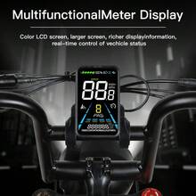 20 '' * 4.0 Fat Tire Snow Mountain Electric Bike 2 * 48V16AH Dual Battery Adult Ebike 1200W Brushless Silent Motor City Commuting Electric Bicycle With USB Charging Port - Brown - View 8