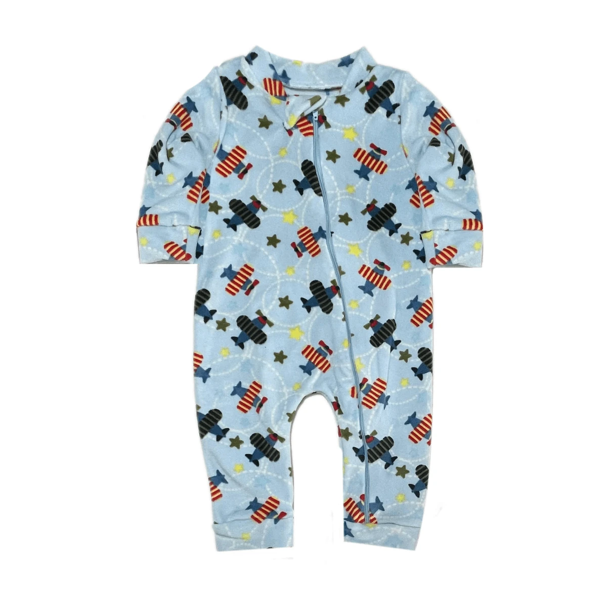 Warm Baby Pipokê Jumpsuit - Màu xanh nhạt - Xem 1
