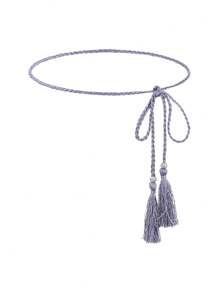 1 pieza Cuerda casual para la cintura de mujer, decoración de cinturón simple y elegante, adecuado para combinar con vestidos largos o camisas en atuendos diarios de verano, escuela, otoño, Halloween