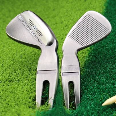 锌合金高尔夫击球标记工具 - 非常适合男士高尔夫 - 适合情人节、感恩节、圣诞节和万圣节 - 非磁性